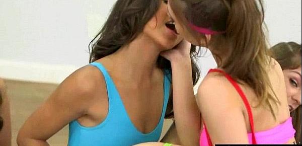  Lesbian Sex Tape With Gorgeous Hot Sexy Girls vid-16